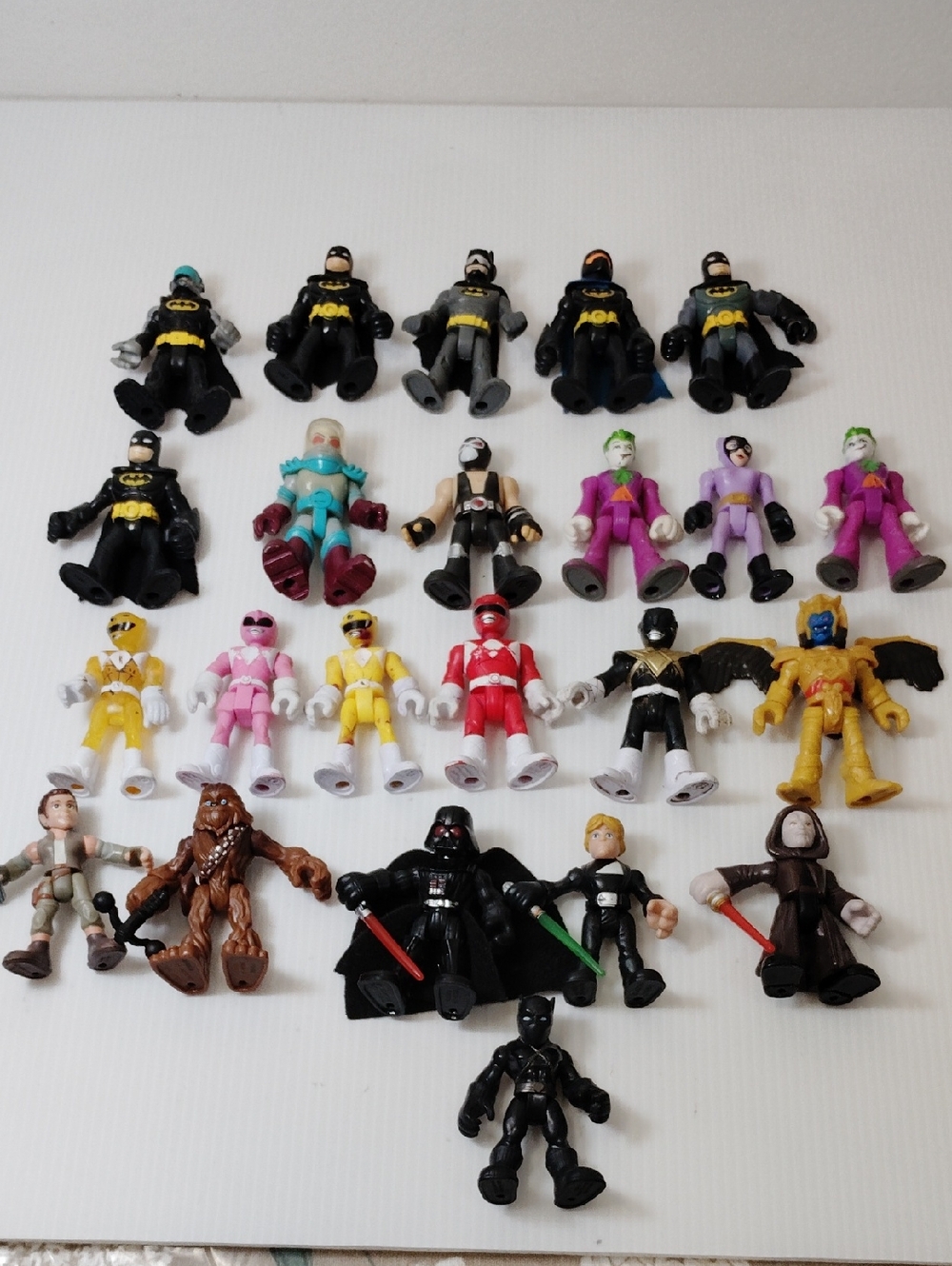 Imaginext Friends Kids Action Figures, Batman,Me Freeze, Joker, Catwoman, Bane